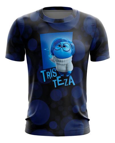 Playera Sublimada Intensamente Tristeza Juvenil-infantil