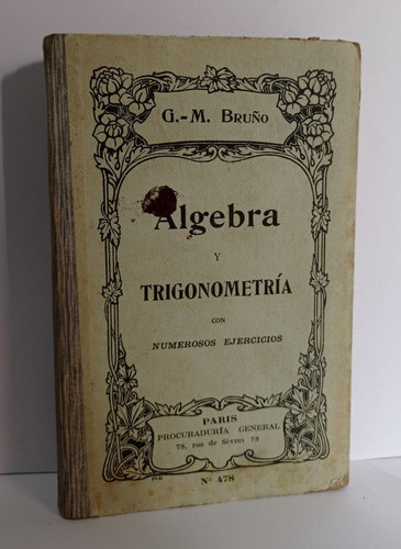 Algebra Y Trigonometria  G. M. Bruño