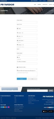 Site Completo Provedore Site Personalizado Atualizado 2019