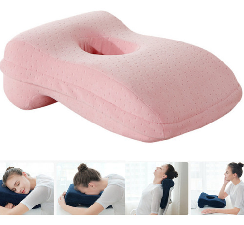 Almohada De Oficina Supersuave, Almohada De Viaje Para La Si