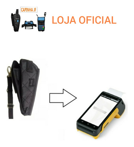 1 Capa Para Moderninha Smart A930 Com Bolso E Alca Removivel