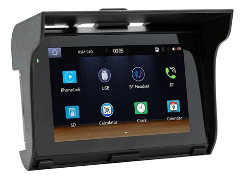 Pantalla Lcd Portátil Para Motocicleta De 5 Para Carplay