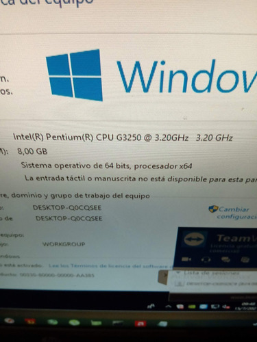 Imagen 5 de 7 de Pc Gamer 1060 6gb Cpu G3250 Ram 8gb Disco Hdd 1tb 500w