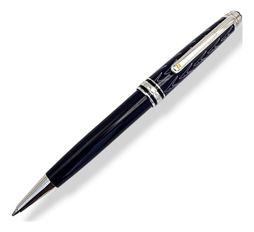 Pluma Estilográfica Edición Especial El Principito 007 Azul Negro (Reacondicionado)