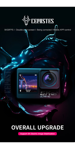 2023 Nova 5k 4k60fps Wifi Anti-shake Câmera De Ação