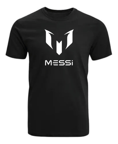 Polera Estampada Logo De Lionel Messi, Futbol Romanosmodas