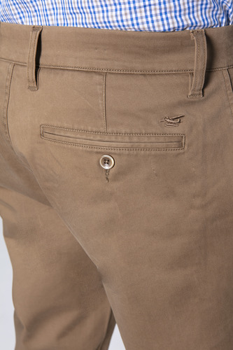 Pantalon Twill Without Pleats L/31 Marrón Fw2024 Ferouch