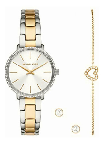 Set Reloj Michael Kors Mk1041 Pyper Para Dama