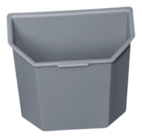 Cubo De Basura Para Coche, Organizador De Consola Gris