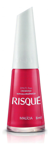 Kit 2 Esmaltes Risque Glitter Granulado Rosado Y Mil Glitter