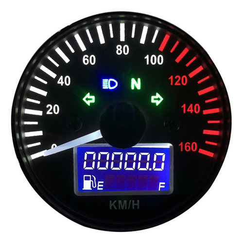 Tacómetro De Combustible, 0-160 Metros, Indicador Digital Un