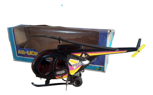 Juguete Antiguo Helicóptero Halcón Vispa Full Toys A Cuerda