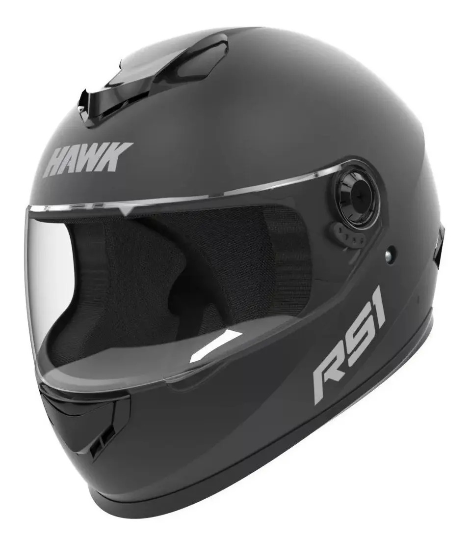 Casco para moto integral Hawk RS1 negro mate talle M