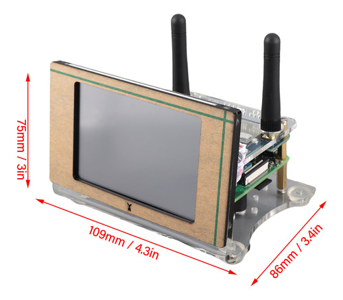 Módem De Voz Digital Mmdvm Hotspot Board Wlan Con Pantalla D