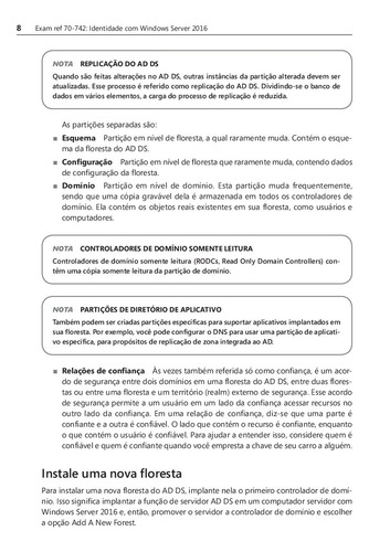 Exam Ref 70-742: Identidade com Windows Server 2016, de Warren, Andrew. Microsoft Editorial Bookman Companhia Editora Ltda., capa mole em português, 2018