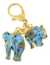 Comprar Amuleto Elefante Real Rinoceronte Cosmico Feng Shui Azul