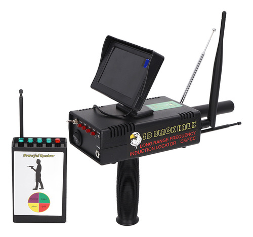 Detector De Metales Subterráneo, Remoto, Recargable, Sensibl