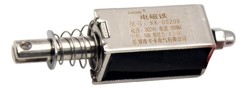Dc 12v 0.2-6n 10mm Tipo De Empuje Abierto Marco Solenoide