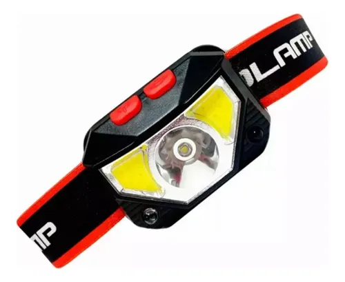 Linterna Minera Led Frontal Recargable 6 Modos Con Sensor