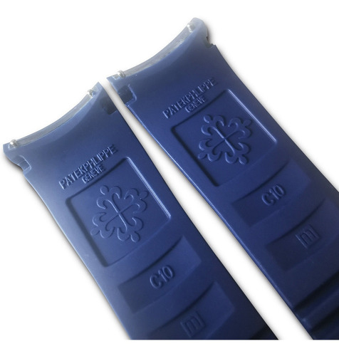 Correa Azul 21mm Compatible Patek Aquanaut Ancho De La Correa 21 Mm