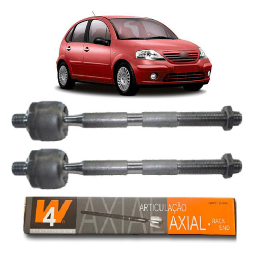 Par Barra Braço Axial Citroen C3 1.4 1.6 2005 2008 2009 2011