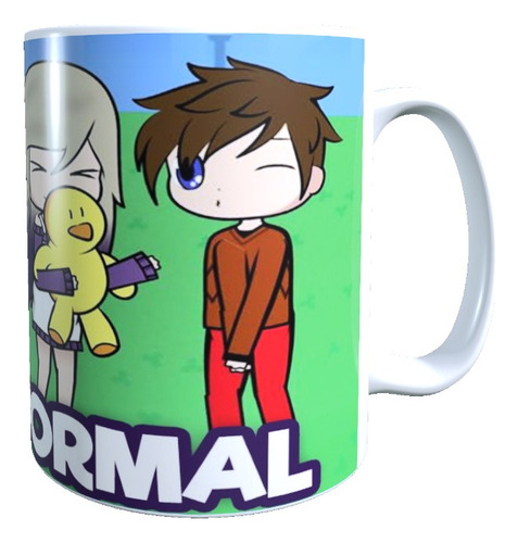 Taza - Tazón Team Anormal, Lyna Meli Dani Augus, Youtubers