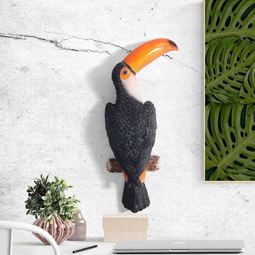 Garden Toucan Tree Hugger Garden Wall Decor Regalo, Estilo B