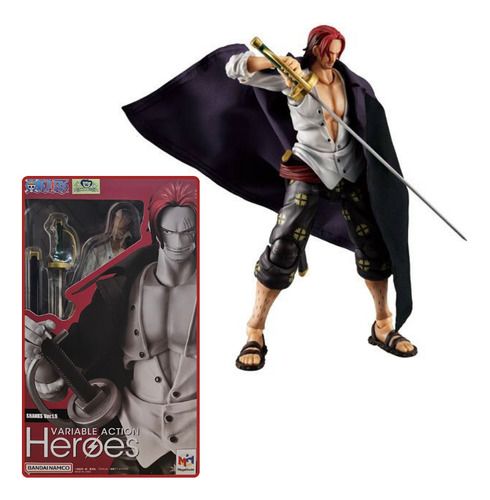 Shanks Ver. 1.5 - Variable Action Heroes - Megahouse Nueva (Usado)