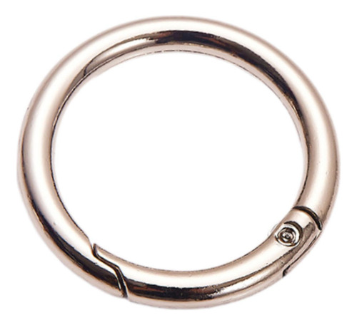 10pcs Anillos Push Gaving Snap Hooks Clamp Socks Metal Round