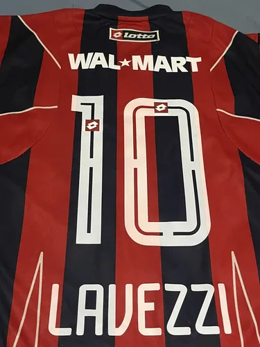 Camiseta San Lorenzo 2007 2008 Lavezzi #10 Argentina M - L (Usado)