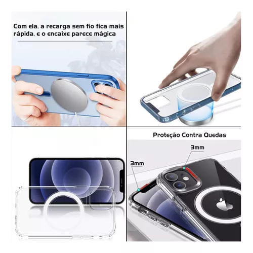 ShieldCase ShieldCase Funda transparente iPhone 12 Pro Max compatible con  Magsafe