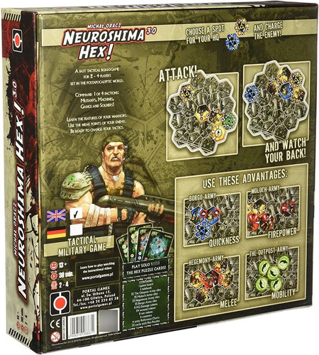 Neuroshima Hex! 3.0 Juego De Mesa