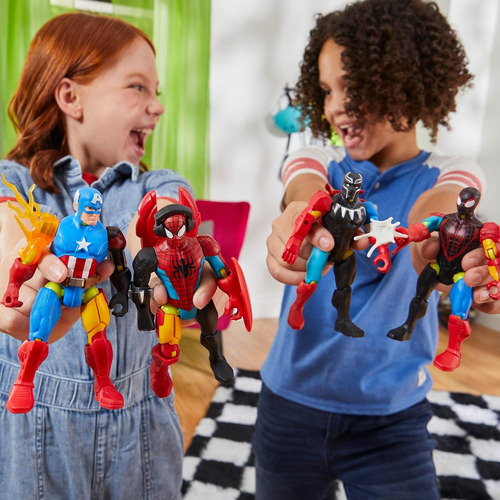 Figura De Acción Spider-man Miles Morales 12,7 Cm Hasbro