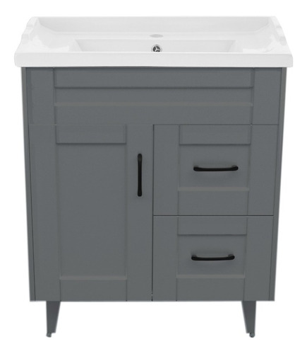 Mueble Vanitorio Deluxe Star Haus Gris F 70x47x80cm