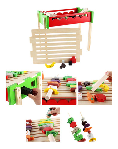 Mini Juego De Madera Resistente Al Desgaste Para Cocinar