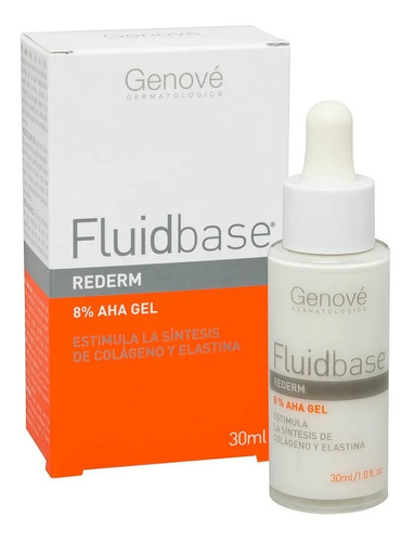 Fluidbase Rederm Aha Gel 8% 30ml Genove