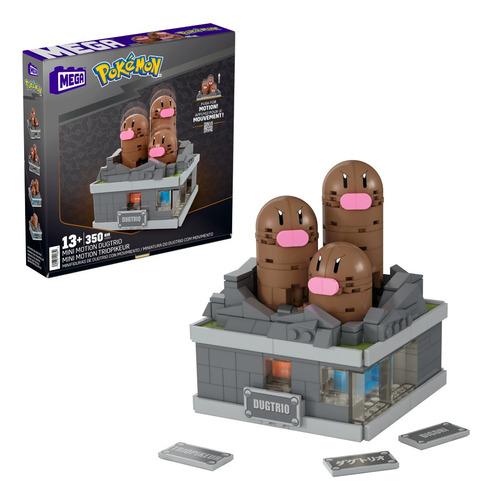 Mega Construcción Minifigura De Dugtrio Con Movimiento