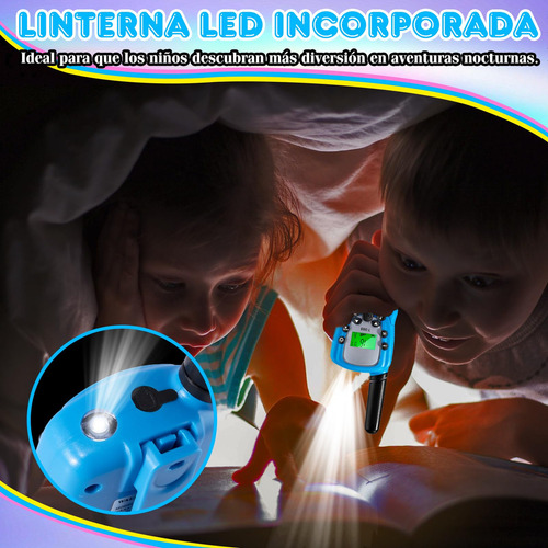 2pzs Walkie Talkies Para Niños Walkie Talkie De Juguete Con