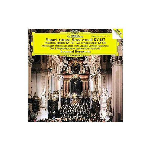 Mozart/auger/bernstein/brso Great Mass In C Import Cd