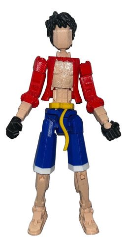 Maniqui Muñeco Articulado Dummy 13 Cm One Piece Luffy