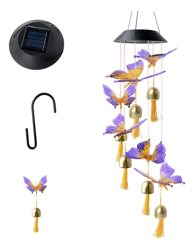 La Cinta Led Con Forma De Campanilla Solar Para Colgar Puede