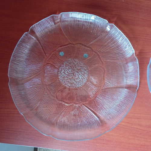 Pasapaleras Platos Vidrio Fiino Servidores
