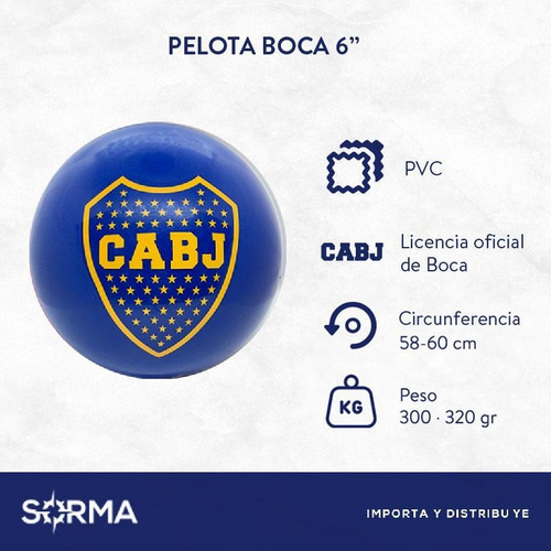 Imagen 2 de 6 de Pelota Goma River Plate Boca Jrs Licencia Oficial
