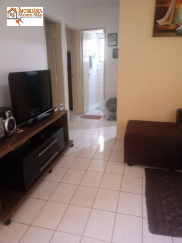 Imagem 1 de 8 de Apartamento Com 2 Dormitórios À Venda, 51 M² Por R$ 189.000,00 - Parque Uirapuru - Guarulhos/sp - Ap1779