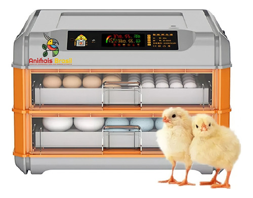 Chocadeira Automática 128 Ovos Com Controle De Umidade Aves