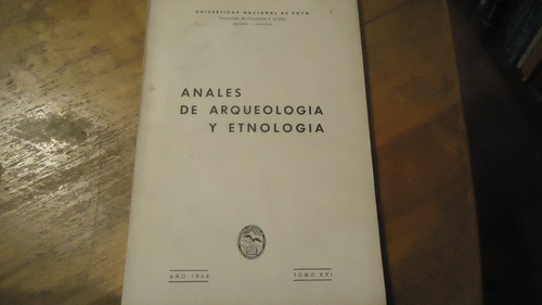 Anales U De Arqueología Y Etnología San P Atacama