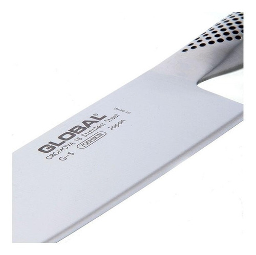 Imagen 3 de 3 de Cuchillo Machete Vegetales 18cm Global G-5 Japones Vlc