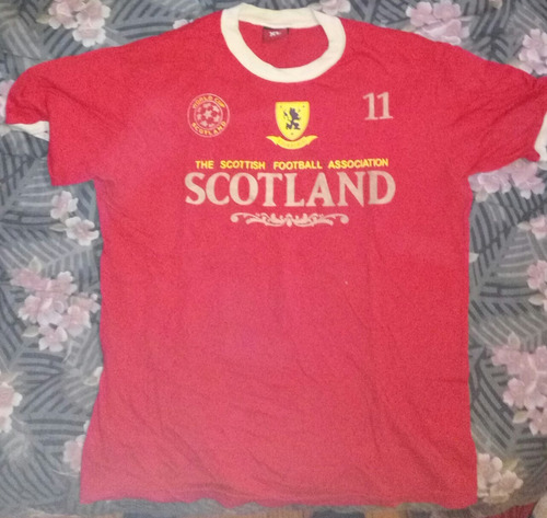 Remera  Football Scotland Talle Xl