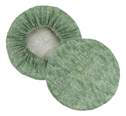 Juego De 2 Fundas Redondas Para Taburetes De Bar, Lavables,