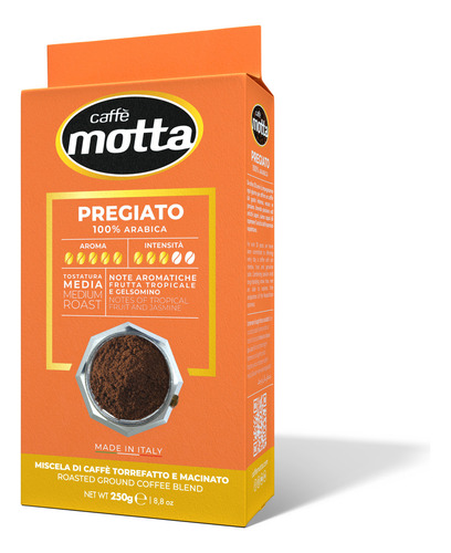 Il Pregiato 100% Arabica Café Tostado Molido 250g Italia